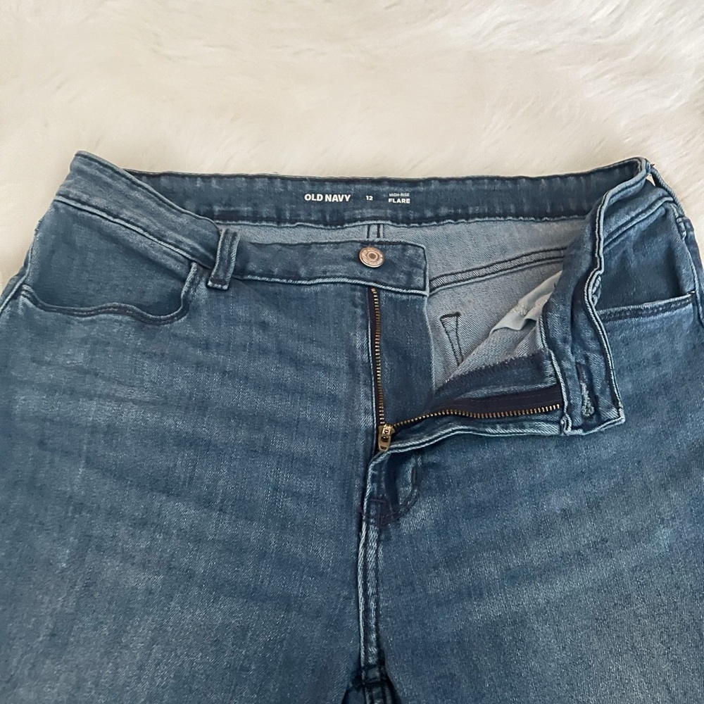 High Rise Flare Women's Jeans - Picture 3 of 7